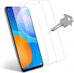 Gold tempered glass for phone Huawei P Smart 2021