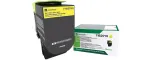 LEXMARK Toner 71B20Y0 Yellow Standard