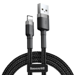 Baseus CALKLF-RG1 Cafule USB Lightning cable 2A 3m, Black/Gray