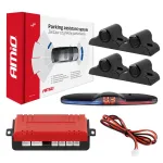 Amio Parking assistant system MAX LED 4 sensor black 19mm TRUCK