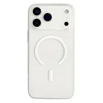 marka niezdefiniowana MagSafe Compatible iPhone 18 Pro Max / 17 Pro Max PC Case - Transparent White