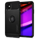 Spigen Case Rugged Armor 076CS27183 for iPhone 11 - Matte Black