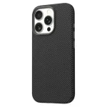 Araree iPhone 16 Pro Max 6.9" Carbon Leather Case, Black | AR20-02126B