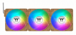 THERMALTAKE CT140 EX Reverse ARGB 140mm Case Fan CL-F228-PL14GS-A Brown, 3-pack