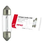 Amio Halogen bulbs C5W Festoon 36mm 24V 10pcs