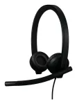 LOGITECH Headset H570e Stereo MS USB-C / 981-001431 Black