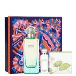 Hermes Herms Un Jardin Sur Le Nil Gift Set EDT 100ml, Solid Soap 50g and Mini EDT 7.5ml
