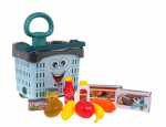 RoGer Children's Shopping Basket with Accessories