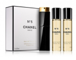 Chanel No. 5 Perfume EDT, 3 x 20 ml