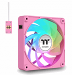 THERMALTAKE CT140 EX Reverse ARGB 140mm Case Fan CL-F229-PL14PK-A Pink, 3-pack