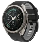 Tech-Protect ICONBAND PRO GARMIN FENIX 5X / 5X PLUS / 6X / 6X PRO / 7X / 8 / 8 PRO / 9 / 9 PRO (47 MM) BLACK/GREY