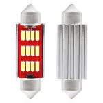 Amio LED CANBUS 4014 12SMD Festoon C5W C10W C3W 41mm White 12V/24V