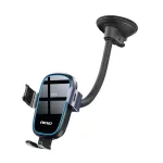 Amio car phone holder with suction cup with 15W wireless charging