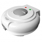 Adler Waffle Maker | AD 3038 | 1500 W | 1 Pastry | Ice Cone | White