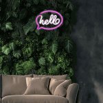 Manta SNL08PKT Style Neon Lights HELLO Pink/White