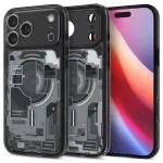 Spigen Ultra Hybrid phone case with MagSafe support for Apple iPhone 17 Pro black
