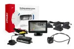 Amio Parking assistant system TFT01 4.3" with HD-310 4 sensors black Truck