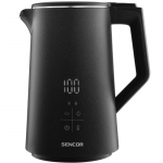 Sencor SWK 0600BK Electric Kettle with Temperature Control, 1.7L, 2200W