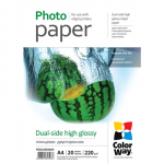 ColorWay 220 g/m | A4 | High Glossy, dual-side Photo Paper