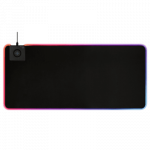 Deltaco RGB Mouse Pad 90x40 with Wireless Charger / RGB light strip