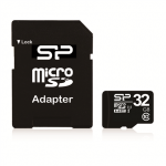SILICON POWER | 32 GB | MicroSDHC | Flash memory class 10 | SD adapter