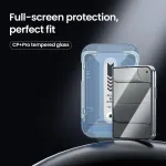 Nillkin Tempered Glass 2.5D CP+ PRO Black for Apple iPhone Duo (with applicator) (Outer)