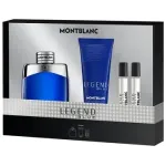 Montblanc Mont Blanc Legend Blue Gift Set EDP 100 ml, shower gel 100 ml and miniature 2 x 7.5 ml 100ml