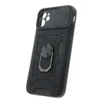 TFO Defender Slide phone case with stand for iPhone 11 black (with camera lens protection)