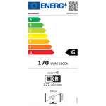 Blaupunkt LED TV | 86UGC5500S | 86" | Smart TV | Google TV | UHD | Black