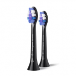 PHILIPS Replacement brush heads | HX6052/88 Sonicare Sensitive | Heads | For adults | Number of brush heads included: 2 | Black