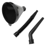 Amio Funnel fuel straight 3-parts black -02006