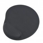 Gembird Gel Mouse Pad with Wrist Rest | Ergonomic Mouse Pad | 240 x 220 x 4 mm | Black