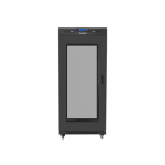 Lanberg | Rack cabinet 19" free-standing 27U/600x600 (flat pack) with mesh door, LCD | FF01-6627-23BL | Black