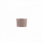 Curver Jute basket, pink, 17x13x13cm