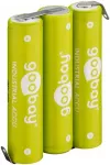Goobay 3x AAA (Micro) - 800 mAh, Solder tail (Z), (NiMH), 3.6 V