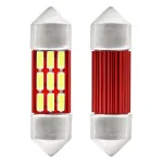 Amio LED CANBUS 4014 12SMD Festoon C5W C10W C3W 31mm White 12V/24V