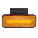 Amio Marker outline LED light OM-02-O rectangular, orange
