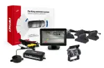 Amio Parking assistant system TFT01 4.3" with HD-501-IR 4 sensors black Truck