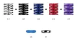 Moza Racing Bracket CRP2 Performance Kit / RS069 Multicoloured