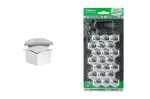 J-TEC Caps for bolts 21 mm chrome