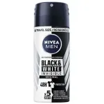 Nivea Invisible For Black AND White Antiperspirant for Men in Spray 100ml