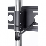 EDBAK | STD01c-B | Trolleys  AND  Stands | 40-75 " | Maximum weight (capacity) 80 kg | Black