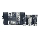 Grace Cole Homme Bathing Set ( Black Pepper AND Mandarin ) - Gift set in a pouch ( 4 pcs )