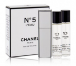 Chanel No. 5 L'Eau Perfume EDT 3 x 20 ml