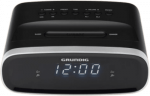 Grundig Sonoclock 1100 Radio Alarm Clock, Black