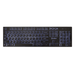 Sbox K-22 Keyboard, US, Black