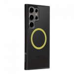 Tactical MagForce Hyperstealth 2.0 Cover for Samsung Galaxy S24 Ultra / black/yellow