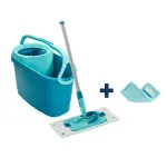 Leifheit Clean Twist M Ergo floor cleaning set + Clean Twist M Ergo Static Plus replacement pad