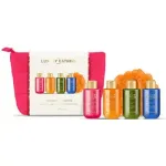 Grace Cole The Colour Edit Shower Kit - Gift body care set in a pouch (5 pcs)