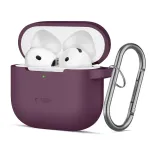 Tech-Protect SILICONE HOOK FOR APPLE AIRPODS 4 / 5 BURGUNDY